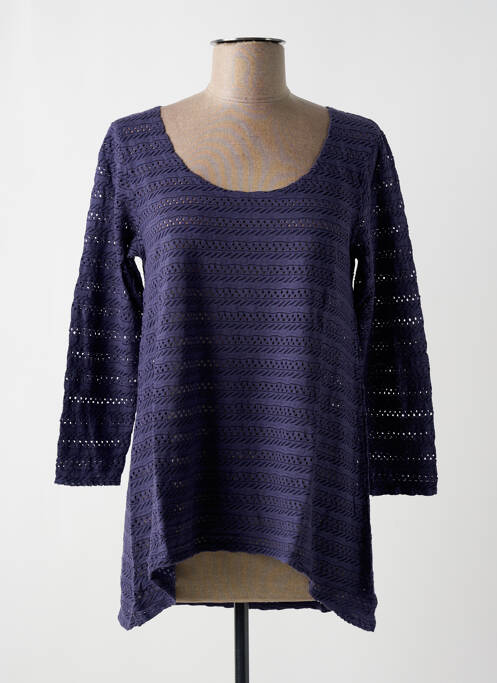 T-shirt bleu G!OZE pour femme