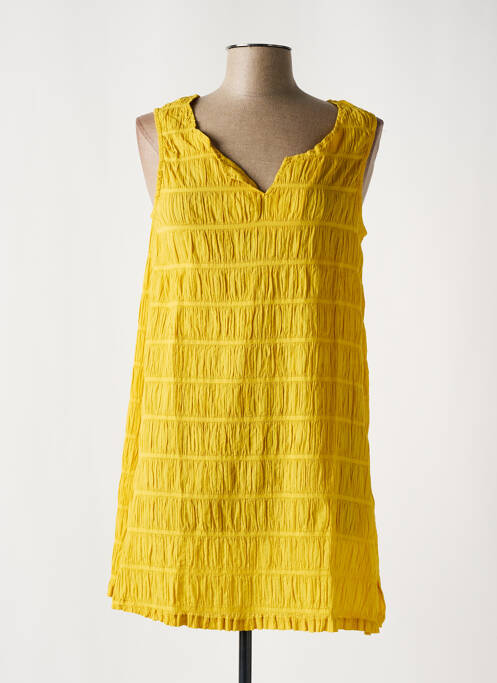Tunique sans manche jaune G!OZE pour femme