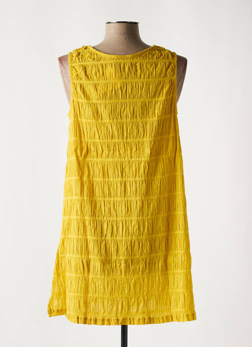 Tunique sans manche jaune G!OZE pour femme