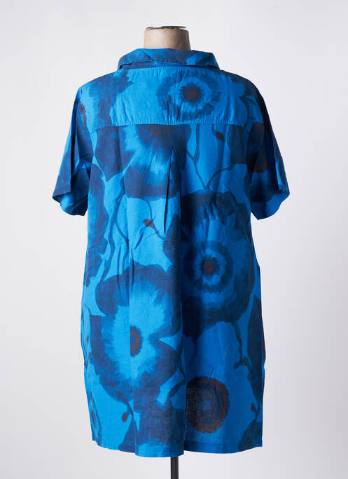 Tunique manches courtes bleu G!OZE pour femme