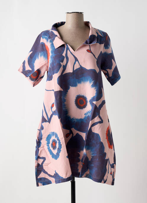 Robe courte rose G!OZE pour femme