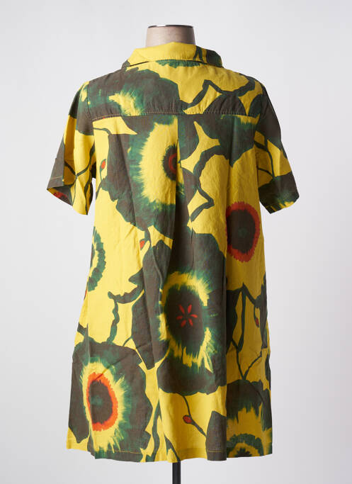 Robe courte jaune G!OZE pour femme