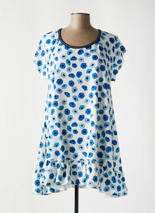 Robe courte bleu G!OZE pour femme