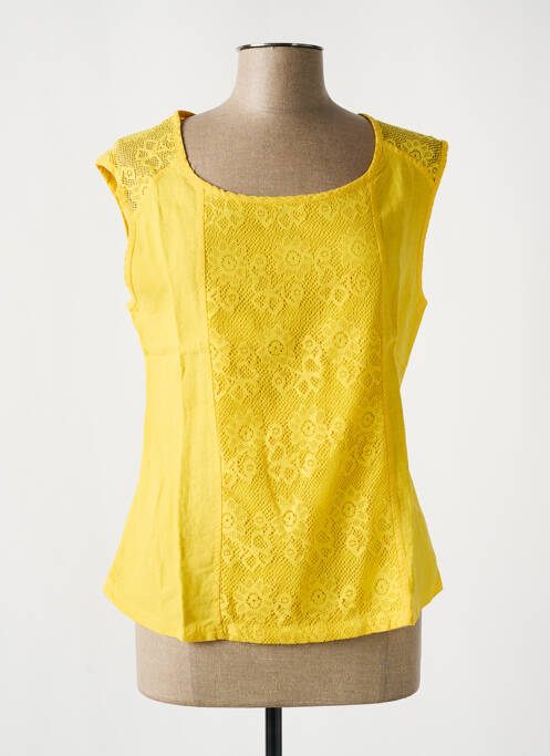 Débardeur jaune MALOKA pour femme
