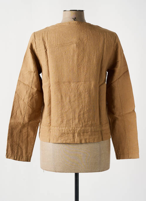 Veste casual marron MALOKA pour femme