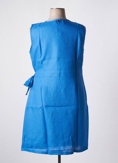 Robe courte bleu MALOKA pour femme