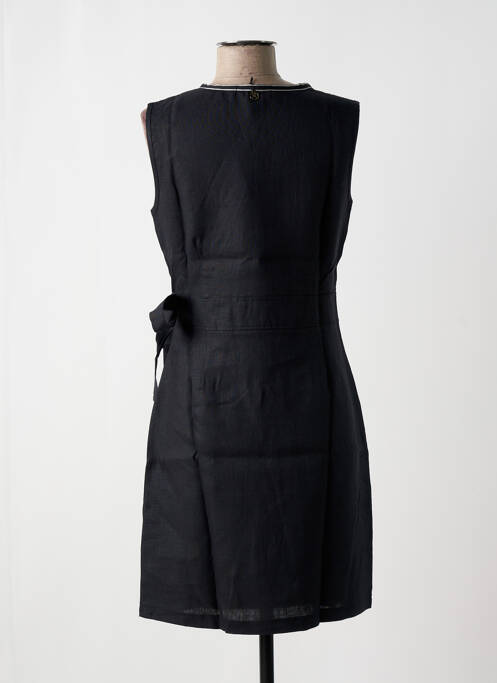 Robe mi-longue noir MALOKA pour femme