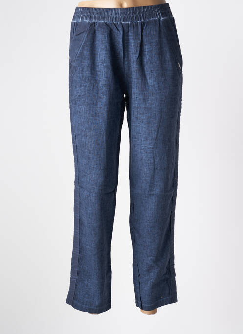 Pantalon flare bleu MALOKA pour femme