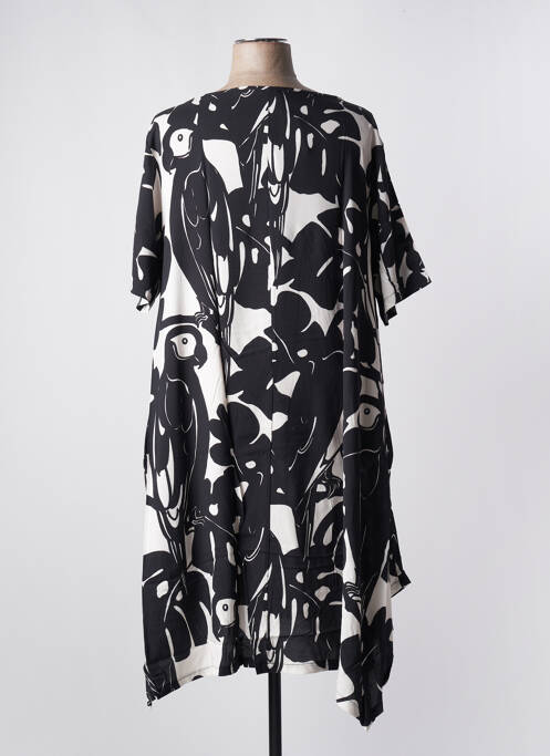 Robe mi-longue noir G!OZE pour femme