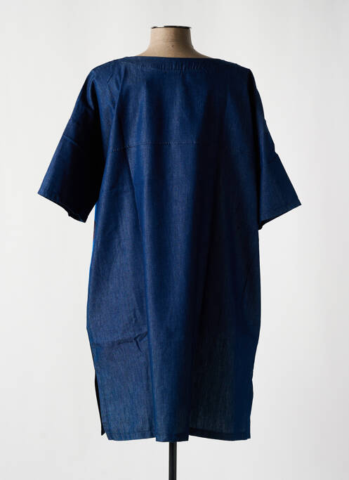Robe mi-longue bleu G!OZE pour femme