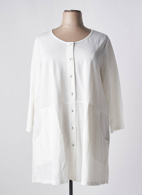 Tunique manches longues ecru G!OZE pour femme