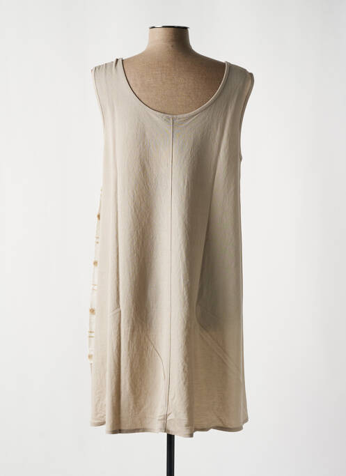 Robe courte ecru G!OZE femme