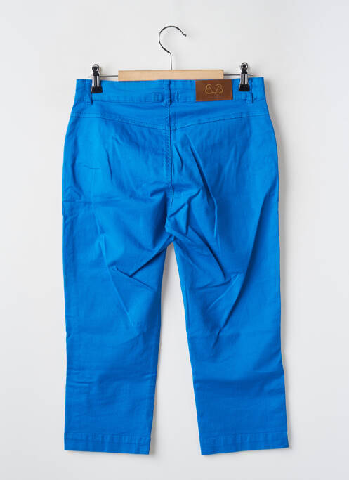 Pantacourt bleu PAUL BRIAL pour femme