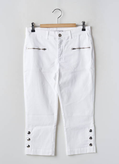 Pantacourt blanc PAUL BRIAL pour femme