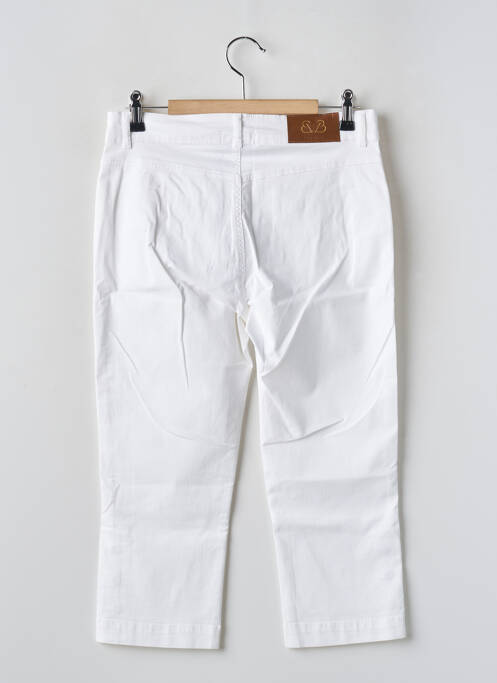 Pantacourt blanc PAUL BRIAL pour femme