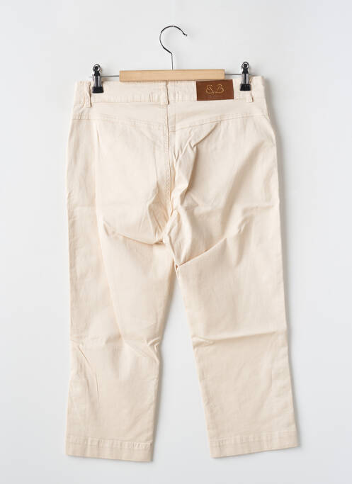 Pantacourt beige PAUL BRIAL pour femme