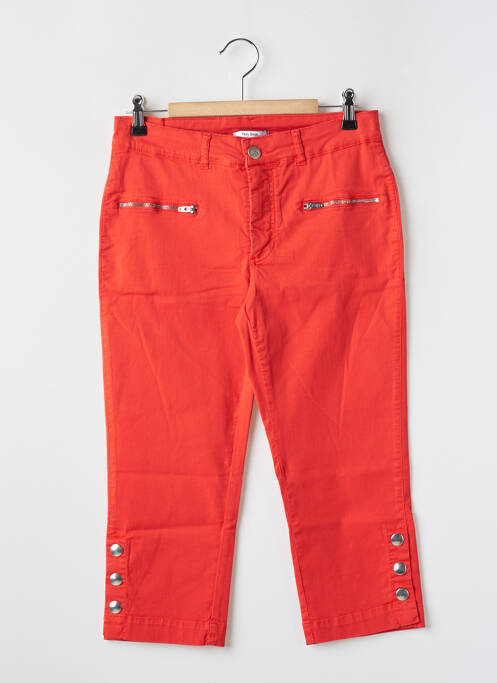 Pantacourt rouge PAUL BRIAL pour femme