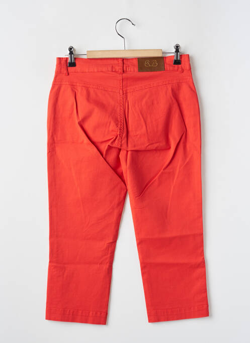 Pantacourt rouge PAUL BRIAL pour femme