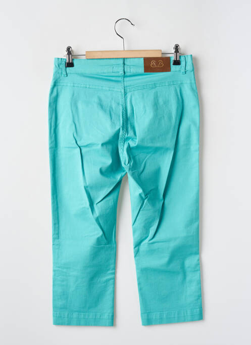 Pantacourt bleu PAUL BRIAL femme