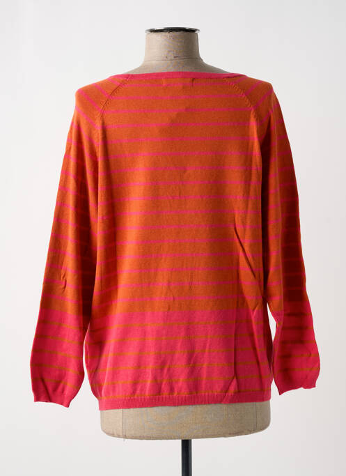 Gilet manches longues rouge PAUL BRIAL pour femme