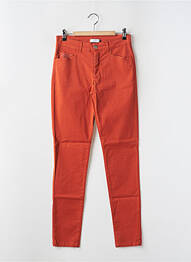 Pantalon slim orange PAUL BRIAL femme