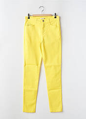 Pantalon slim jaune PAUL BRIAL pour femme seconde vue