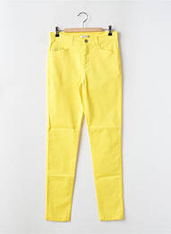 Pantalon slim jaune PAUL BRIAL femme