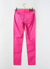 Pantalon slim rose PAUL BRIAL pour femme seconde vue