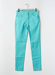Pantalon slim bleu PAUL BRIAL femme