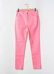 Pantalon slim rose PAUL BRIAL pour femme seconde vue