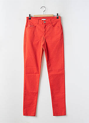 Pantalon slim rouge PAUL BRIAL pour femme