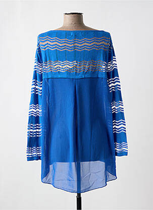 Pull bleu PAUL BRIAL femme