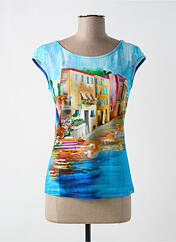 T-shirt bleu PAUL BRIAL pour femme seconde vue