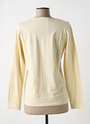 Gilet manches longues beige PAUL BRIAL pour femme seconde vue