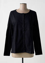 Gilet manches longues noir PAUL BRIAL pour femme seconde vue