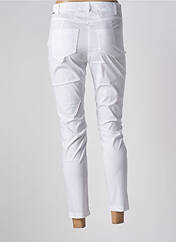 Pantalon slim blanc MALOKA pour femme seconde vue