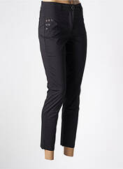 Pantalon slim noir MALOKA pour femme seconde vue