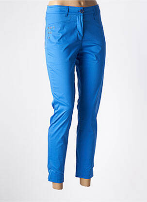 Pantalon slim bleu MALOKA femme