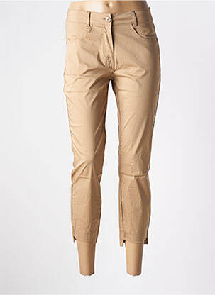 Pantalon 7/8 marron MALOKA femme