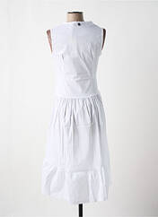 Robe mi-longue blanc MALOKA pour femme seconde vue