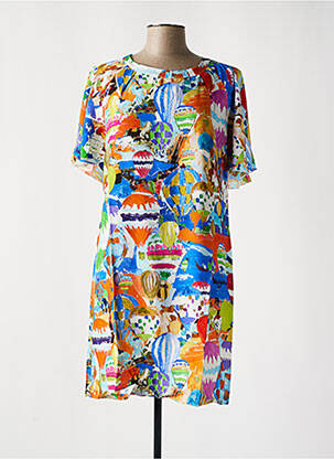 Robe courte bleu MALOKA femme
