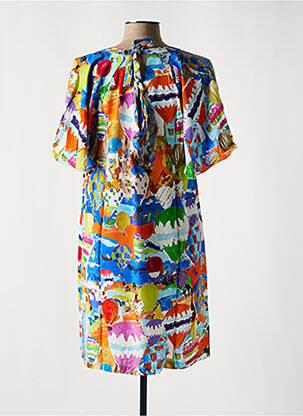 Robe courte bleu MALOKA femme