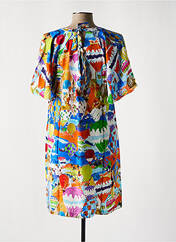 Robe courte bleu MALOKA pour femme seconde vue