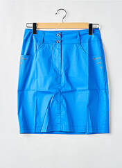 Jupe courte bleu MALOKA pour femme seconde vue