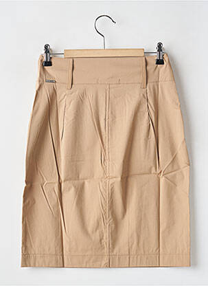 Jupe courte marron MALOKA femme