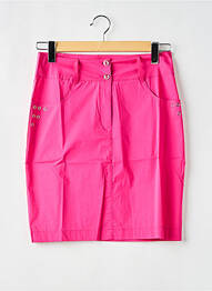 Jupe courte rose MALOKA femme