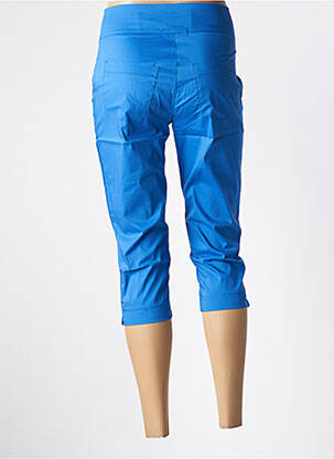 Pantacourt bleu MALOKA femme