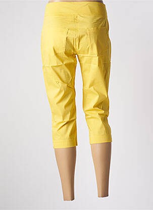Pantacourt jaune MALOKA femme