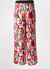 Pantalon flare rouge MALOKA pour femme seconde vue