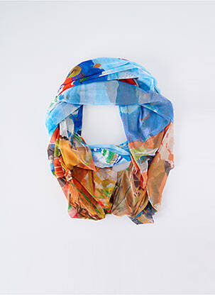 Foulard bleu MALOKA pour femme